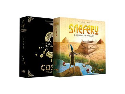 COSCA: Ovládni mafii (CZ) + Sneferu: Stavitelé pyramid (CZ/EN)  (Czech Edition)
