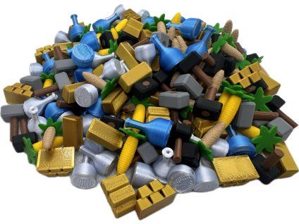 Epochy: Vzestup kultur – suroviny  (Epochs: Course of Cultures - Resources tokens)