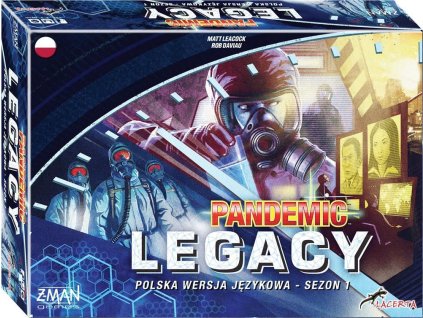 Z-Man Games - Pandemic Legacy: Season 1 (Modrá)