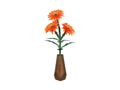 Dřevěný model - Gerbera