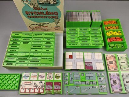 Králové rychlého občerstvení - Insert (černý, 0081)  NENÍ HRA! Insert pro hru Králové rychlého občerstvení